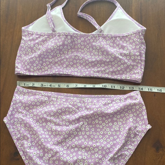 lavender floral bikini set - Picture 10 of 10